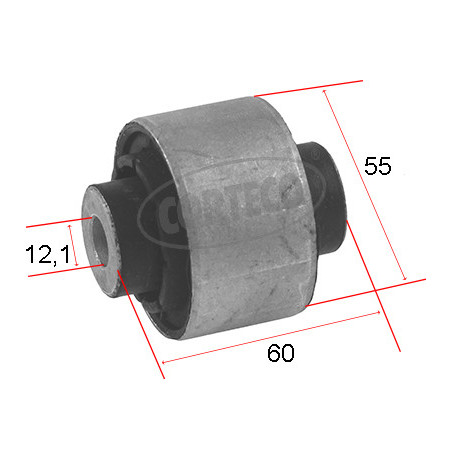 Silent bloc de triangle de...
