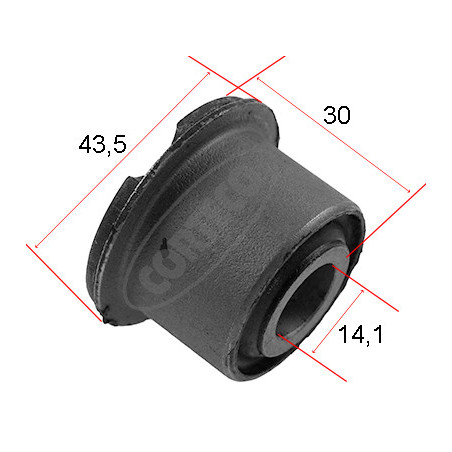 Silent bloc de triangle de...