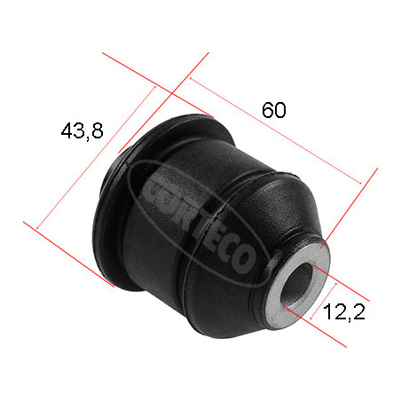 Silent bloc de triangle de...