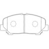 Jeu de quatre plaquettes de frein à disque AISIN