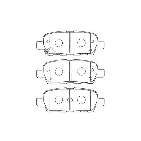 Jeu de quatre plaquettes de...