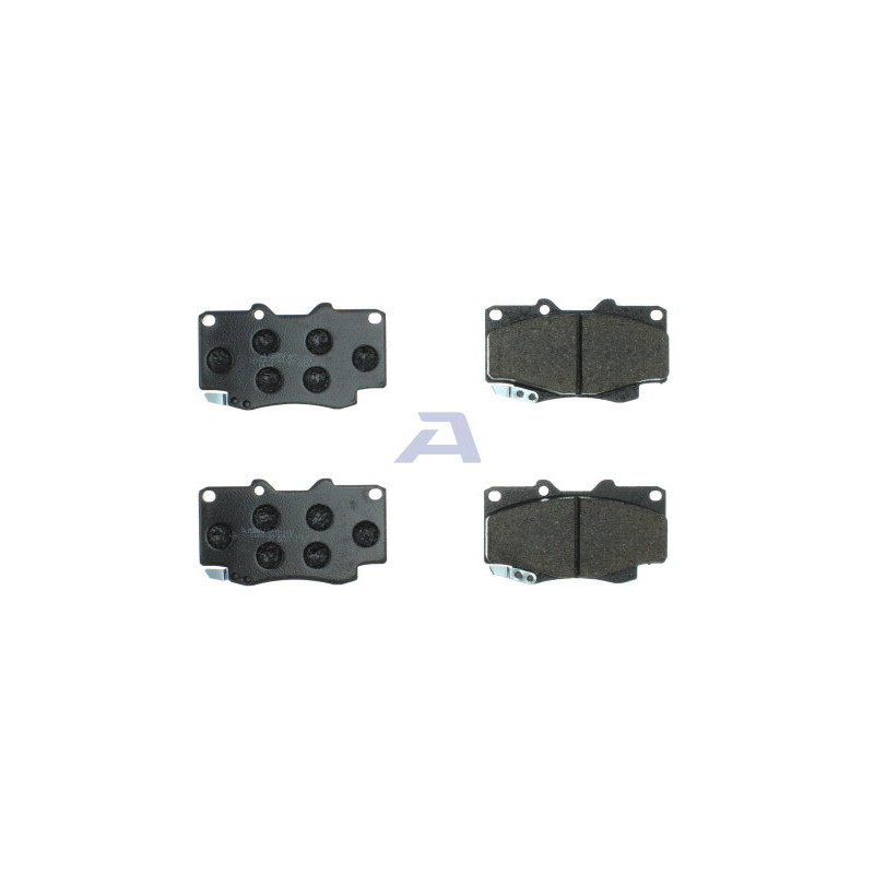 Jeu de quatre plaquettes de frein à disque AISIN