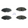 Jeu de quatre plaquettes de frein à disque AISIN