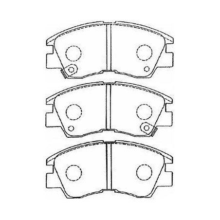 Jeu de quatre plaquettes de...