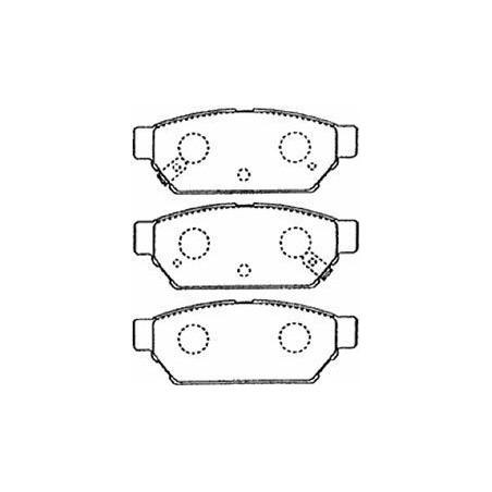 Jeu de quatre plaquettes de...