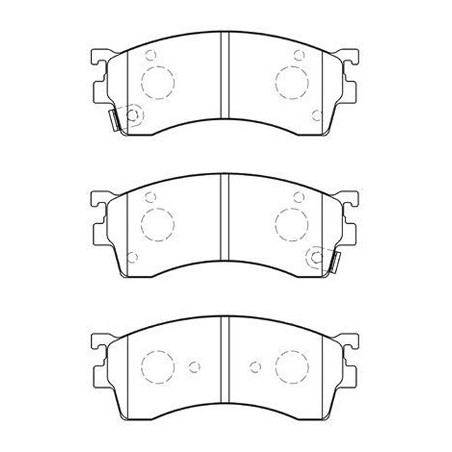 Jeu de quatre plaquettes de...