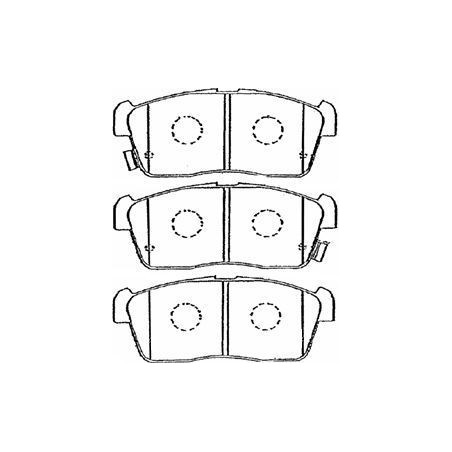 Jeu de quatre plaquettes de...