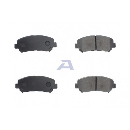 Jeu de quatre plaquettes de...