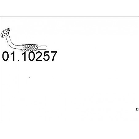 Tuyau d'échappement MTS