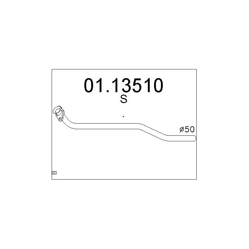 Tuyau d'échappement MTS