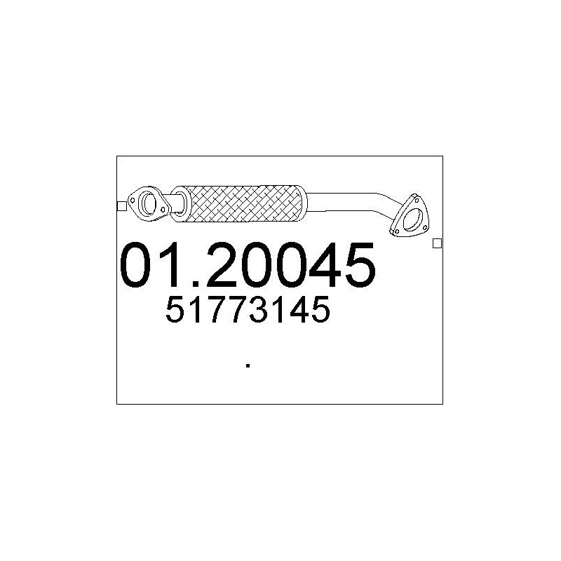 Tuyau d'échappement MTS