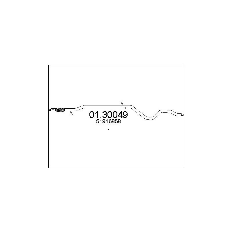 Silencieux avant MTS