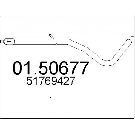 Silencieux intermédiaire MTS