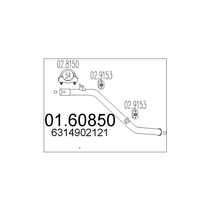 Silencieux arrière MTS