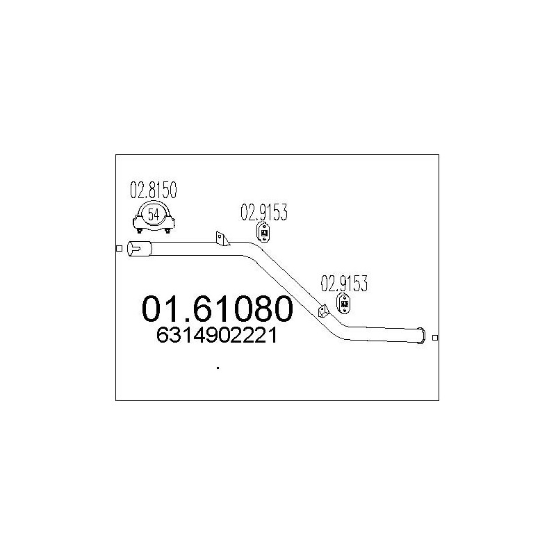 Silencieux arrière MTS