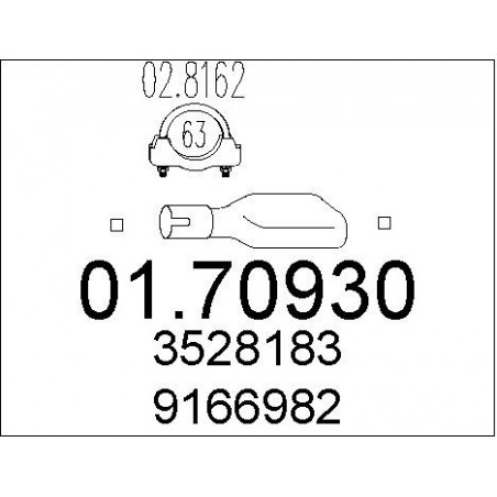 Tuyau d'échappement MTS