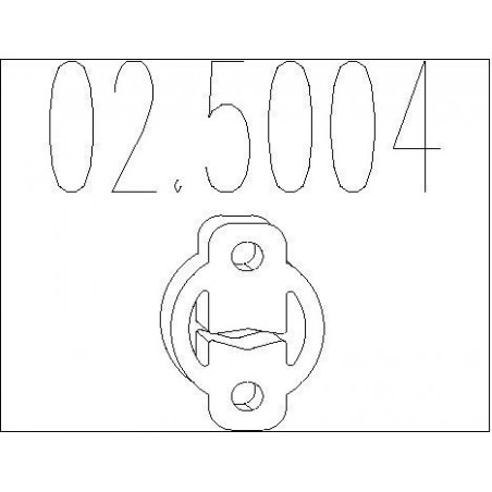 Butée élastique (silencieux) MTS