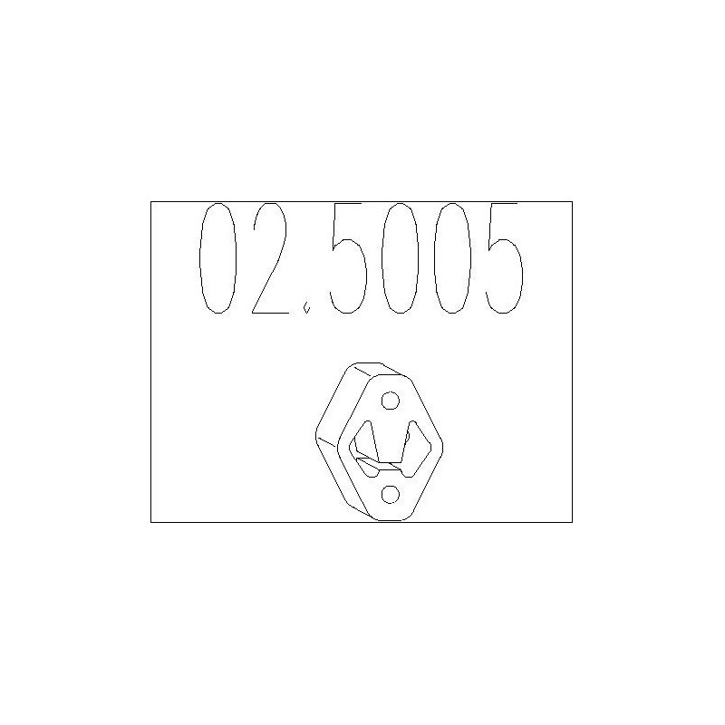 Butée élastique (silencieux) MTS