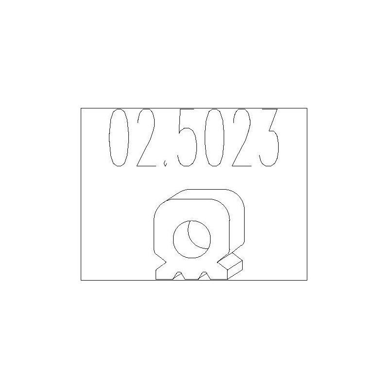 Butée élastique (silencieux) MTS