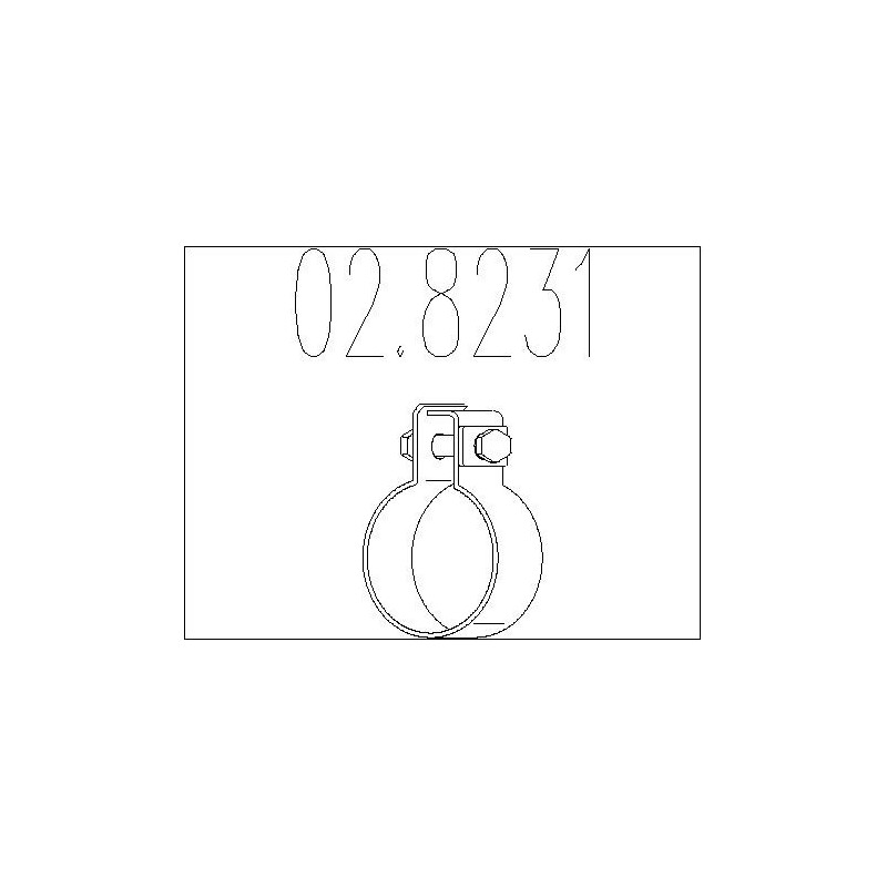 Raccord de tuyau (système d'échappement) MTS