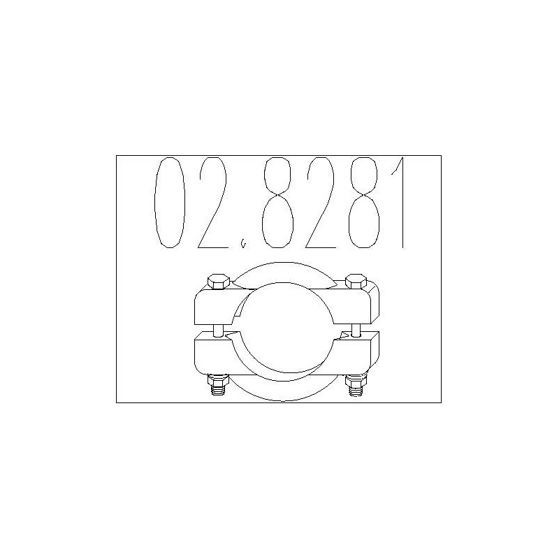 Raccord de tuyau (système d'échappement) MTS