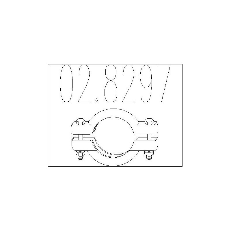 Raccord de tuyau (système d'échappement) MTS