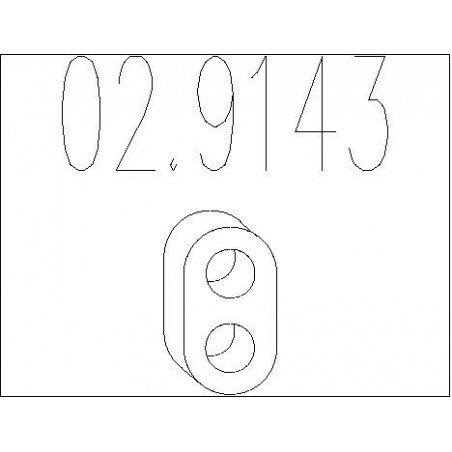 Butée élastique (silencieux) MTS