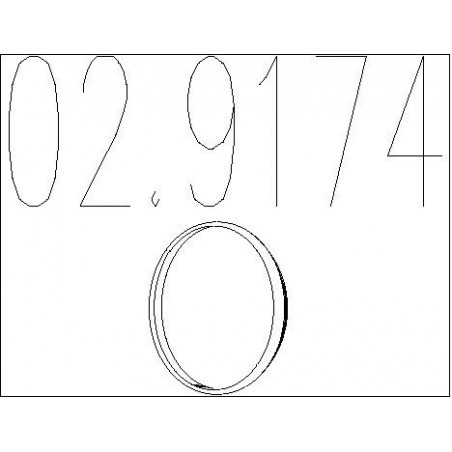 Joint d'étanchéité (tuyau...