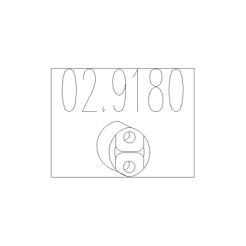 Butée élastique (silencieux) MTS