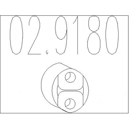 Butée élastique (silencieux) MTS