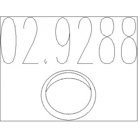 Bague d'étanchéité (tuyau...