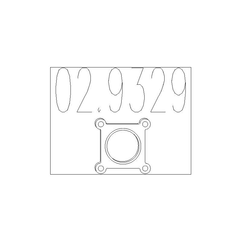 Joint d'étanchéité (tuyau d'échappement) MTS