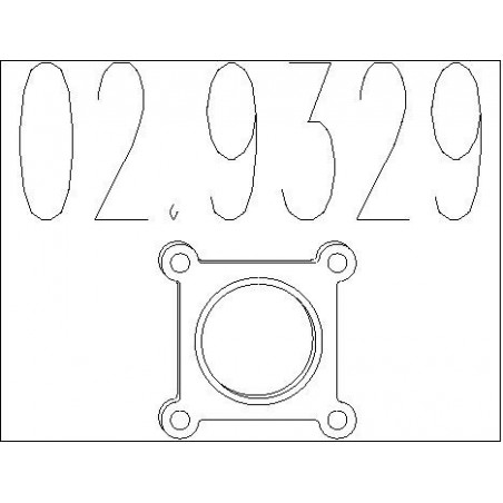 Joint d'étanchéité (tuyau d'échappement) MTS