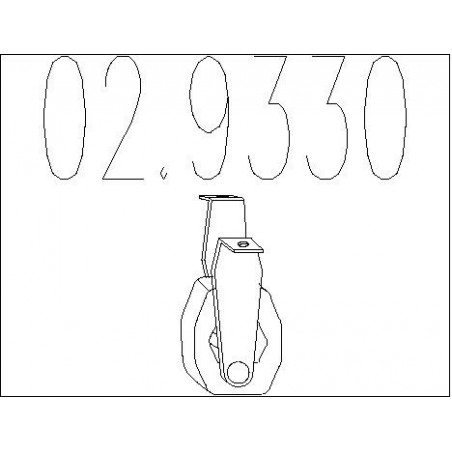 Butée élastique (silencieux) MTS