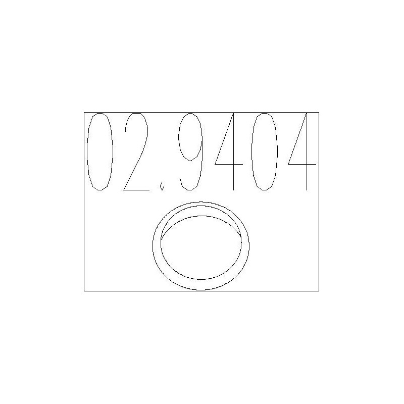 Bague d'étanchéité (tuyau d'échappement) MTS