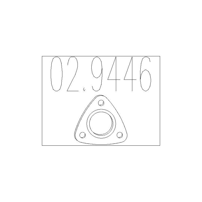 Joint d'étanchéité (tuyau d'échappement) MTS