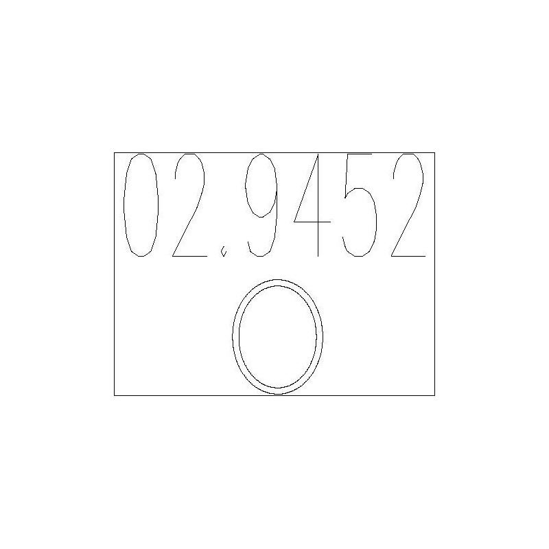 Bague d'étanchéité (tuyau d'échappement) MTS