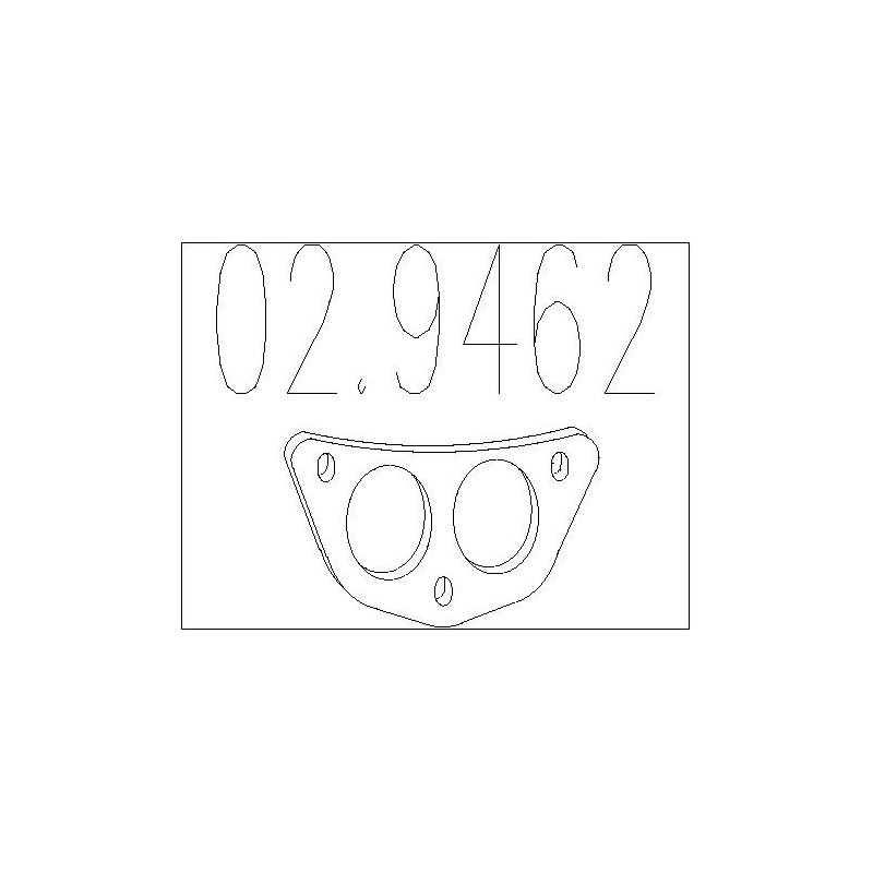 Joint d'étanchéité (tuyau d'échappement) MTS