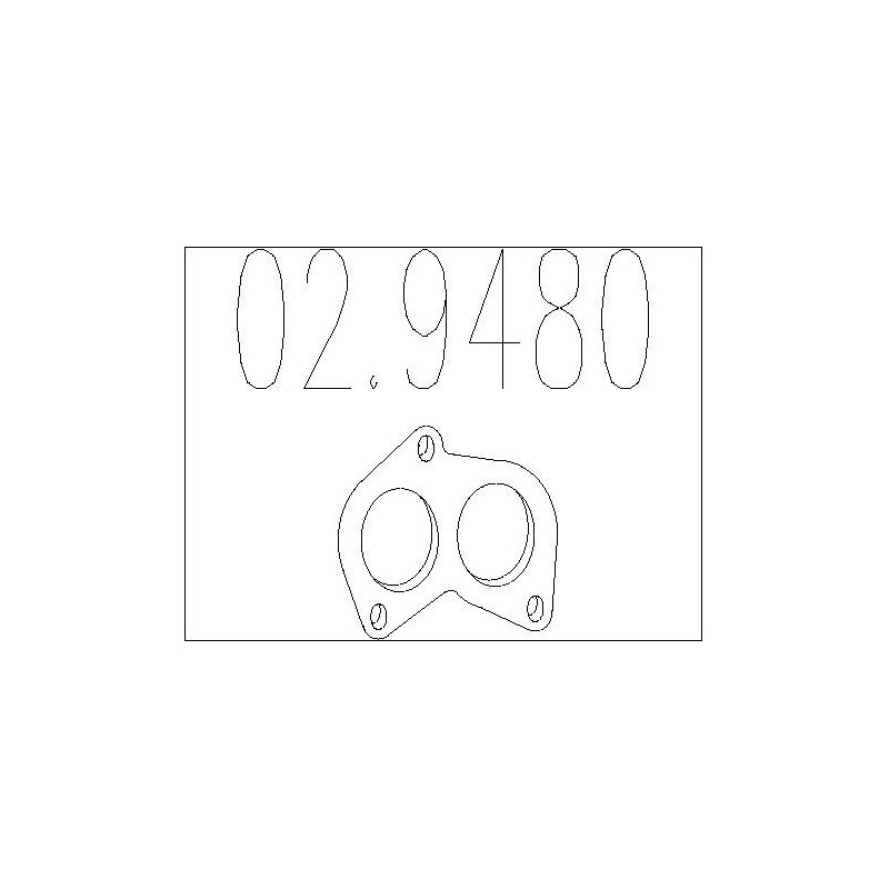 Joint d'étanchéité (tuyau d'échappement) MTS