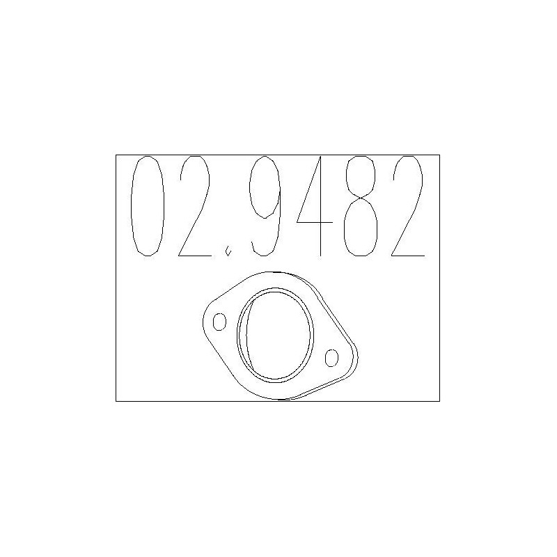 Joint d'étanchéité (tuyau d'échappement) MTS