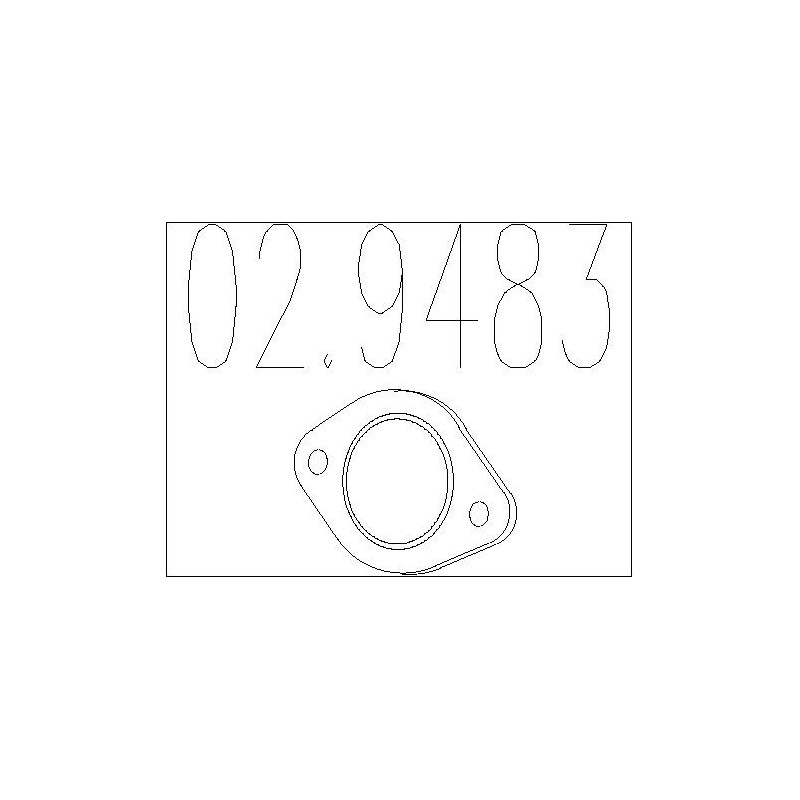 Joint d'étanchéité (tuyau d'échappement) MTS