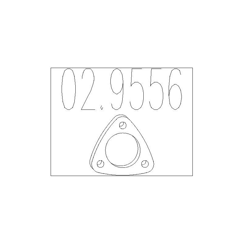 Joint d'étanchéité (tuyau d'échappement) MTS