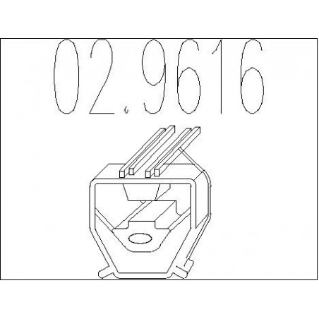 Butée élastique (silencieux) MTS