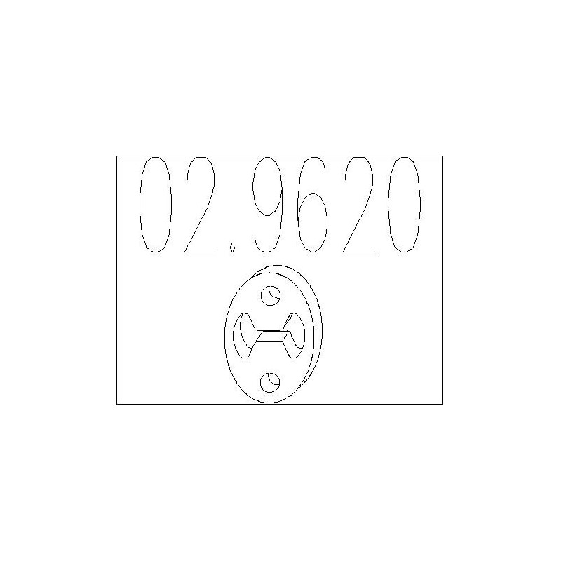 Butée élastique (silencieux) MTS