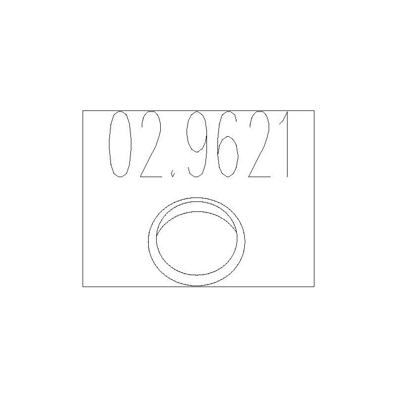 Bague d'étanchéité (tuyau d'échappement) MTS