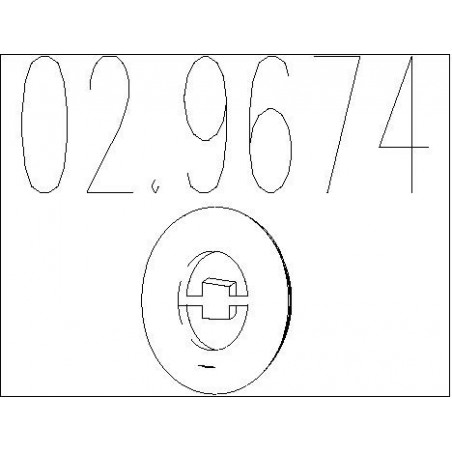 Butée élastique (silencieux) MTS