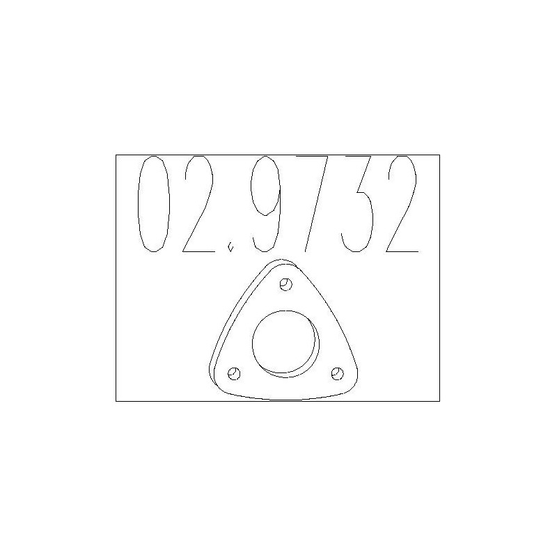 Joint d'étanchéité (tuyau d'échappement) MTS