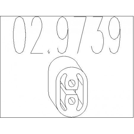 Butée élastique (silencieux) MTS