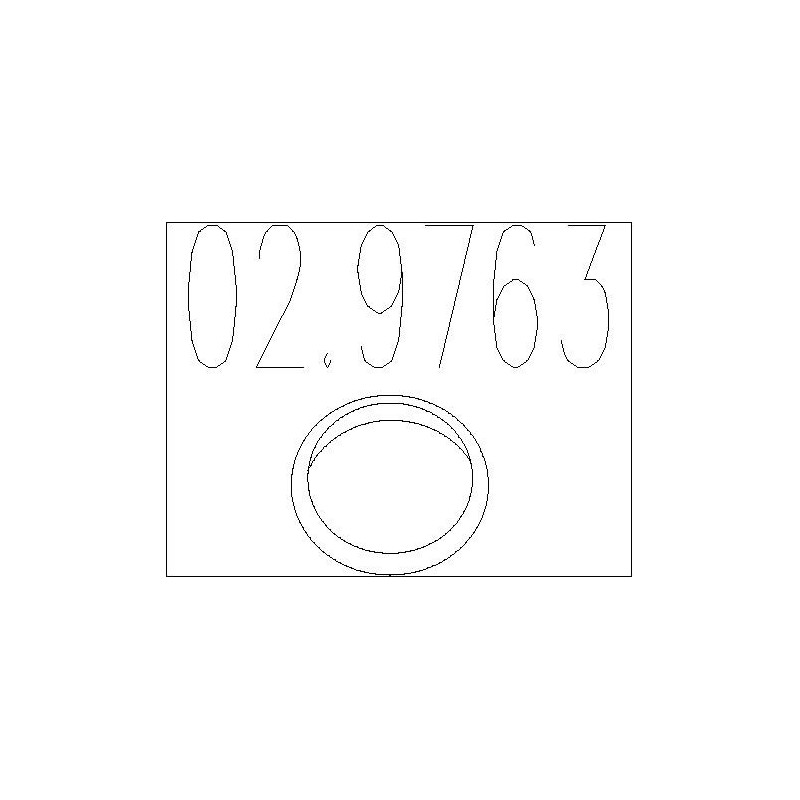 Bague d'étanchéité (tuyau d'échappement) MTS