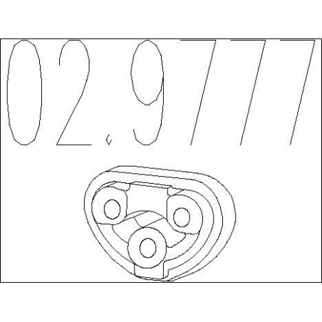 Butée élastique (silencieux) MTS